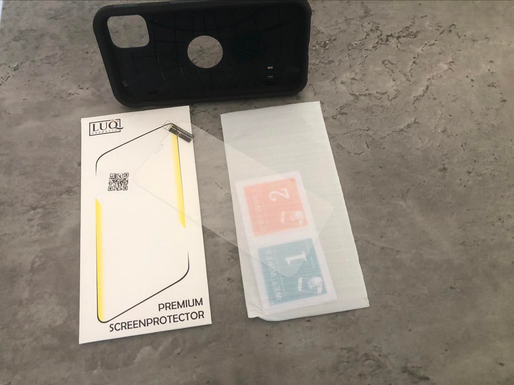 Hoesje en screenprotector iPhone 11, Ophalen of Verzenden, Nieuw