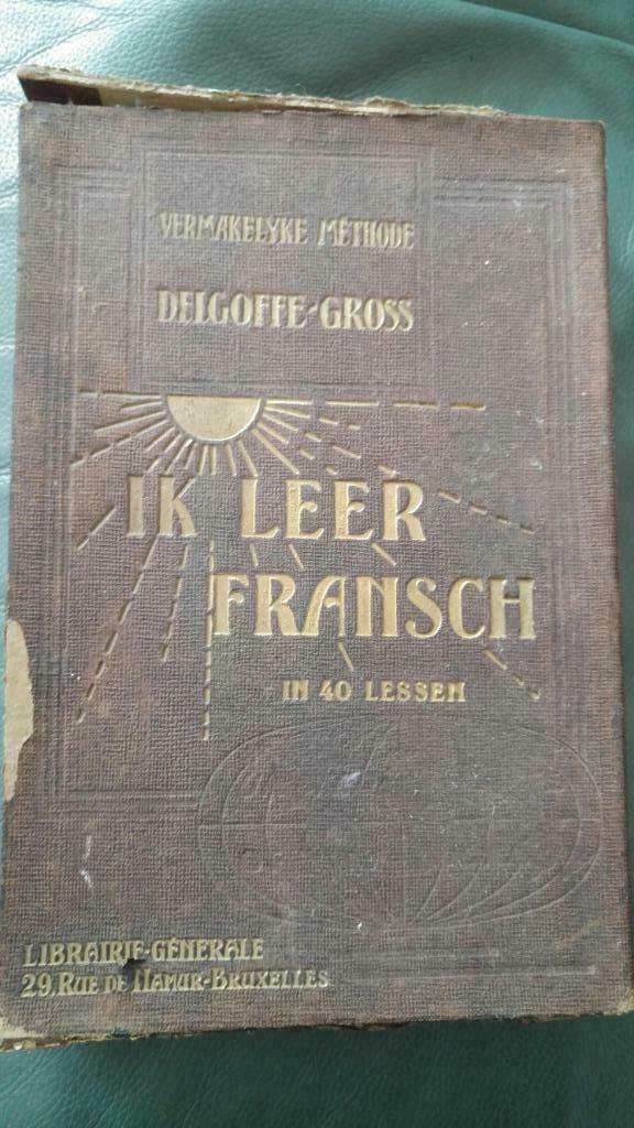 "ik leer fransch in 40 lessen", Ophalen of Verzenden