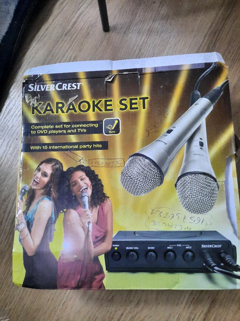 SilverCrest Karaoke Set - Complete, Enlèvement ou Envoi, Neuf, Ensemble complet
