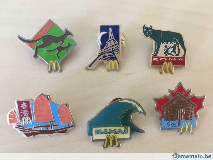 Pin's McDo, Envoi, Neuf, Insigne ou Pin's