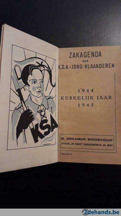 Zakagenda van K.S.A.-Jong-Vlaanderen 1944, Verzamelen, Ophalen