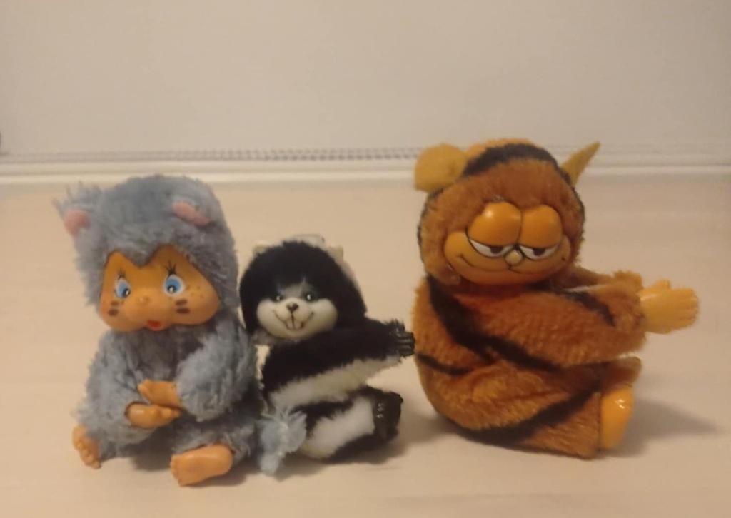 Vintage knijpbeertjes, Ophalen, Gebruikt