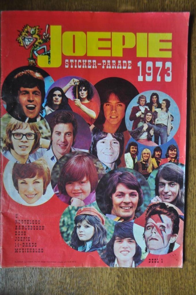 JOEPIE STICKERS PARADE 1973 MET 103 STICKERS, Verzamelen, Ophalen of Verzenden, Gebruikt, Overige typen