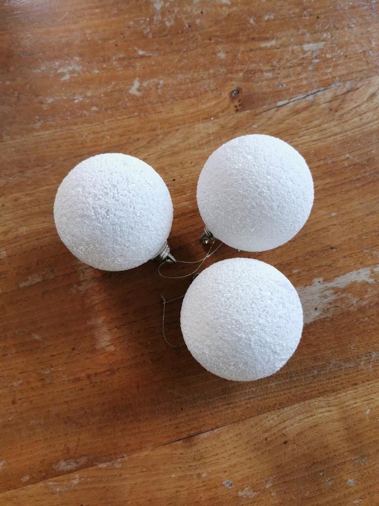 Plastiek kerstballen, Ophalen of Verzenden, Zo goed als nieuw
