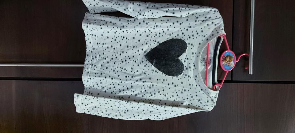 T shirt longue manche taille 7-8 ans neuf sans étiquette, Kinderen en Baby's, Kinderkleding | Maat 122, Overige typen, Meisje