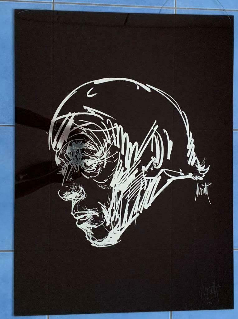 MORETTI - SÉRIGRAPHIE SUR PLEXIGLAS SIGNÉE MAIN - Jacques Br, Antiquités & Art, Enlèvement