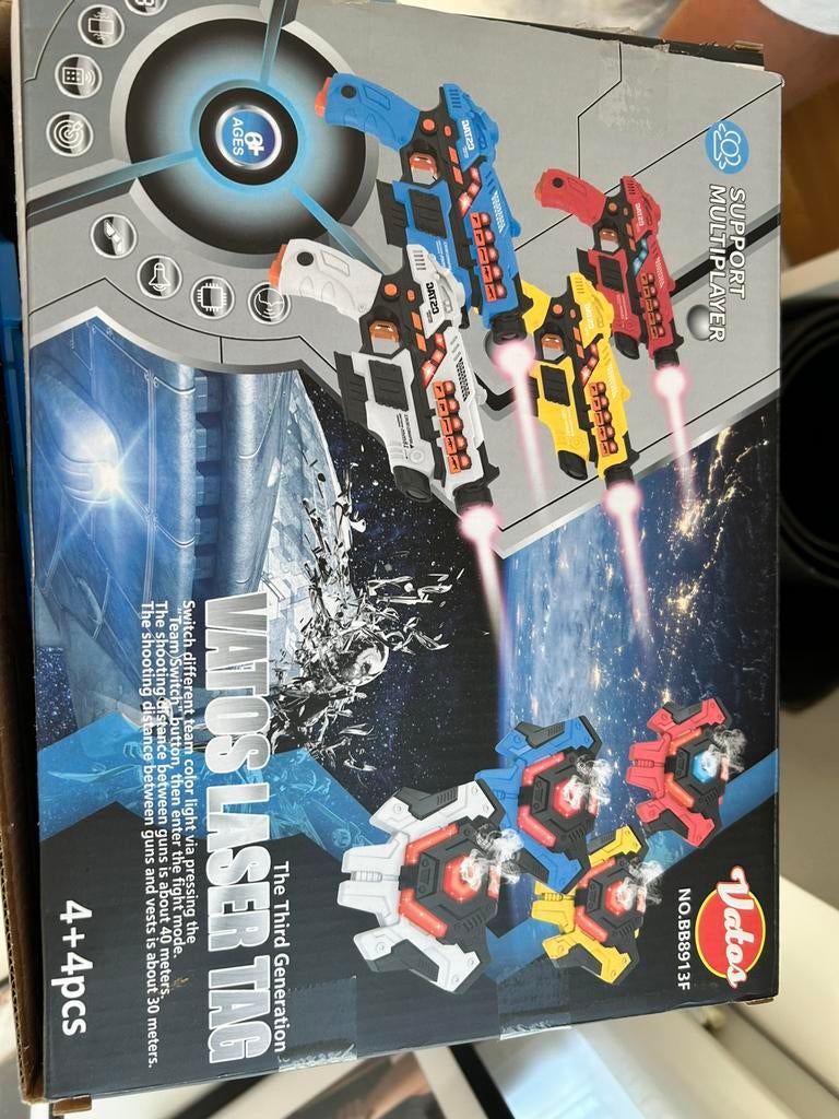 Vatos laser game - pistolet laser, Enlèvement ou Envoi, Comme neuf