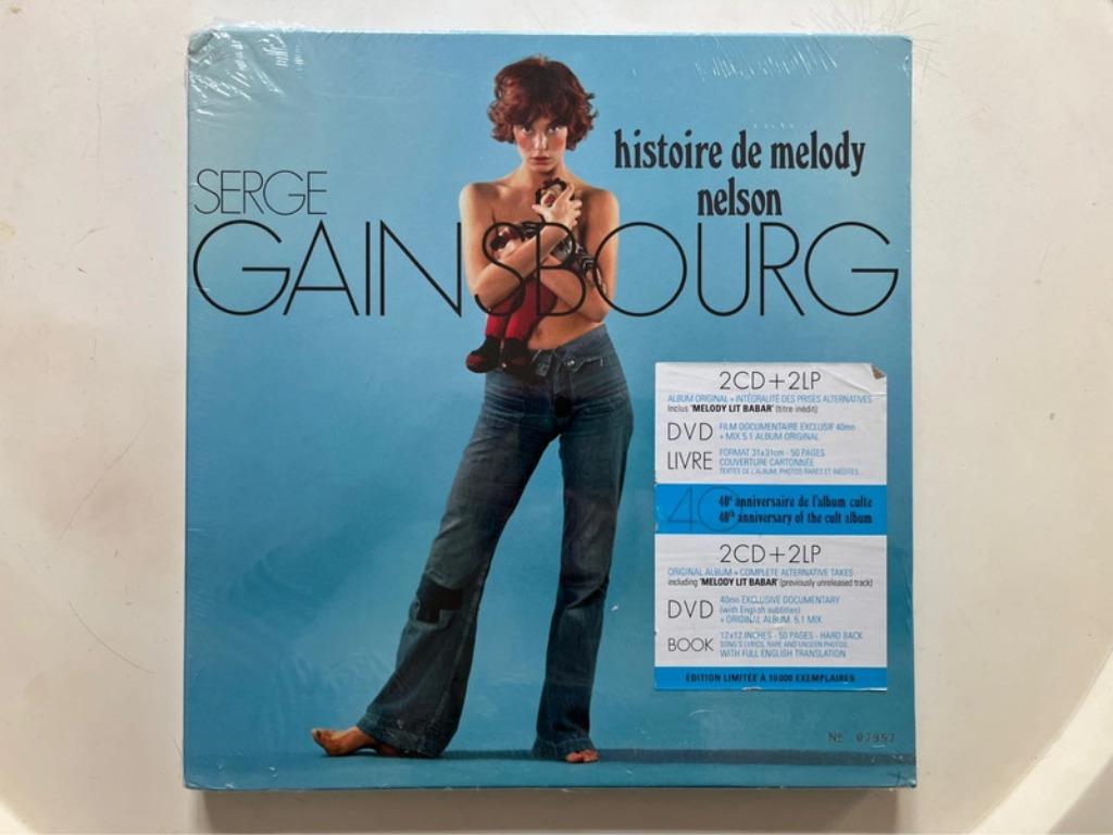 Gainsbourg —Melody Nelson - Super Deluxe Vinyls + CD-editie, Boxset, Ophalen of Verzenden, Nieuw in verpakking, 12 inch
