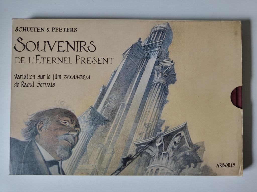 Souvenir de l'éternel présent, Boeken, Gelezen, Eén stripboek, Ophalen of Verzenden, Benoît Peeters  & François Schuiten