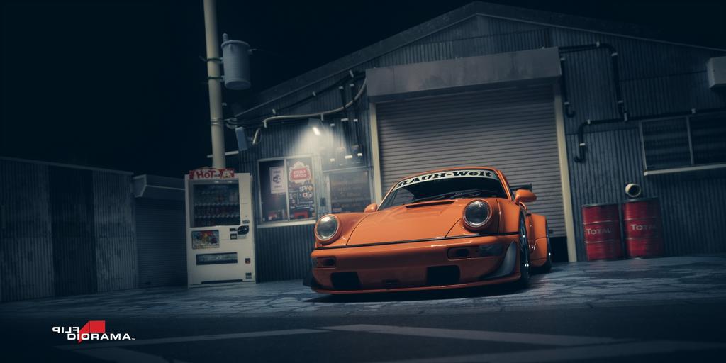 FLIPDIORAMA PC 011 RwB headquarters 1:18, Envoi, Neuf