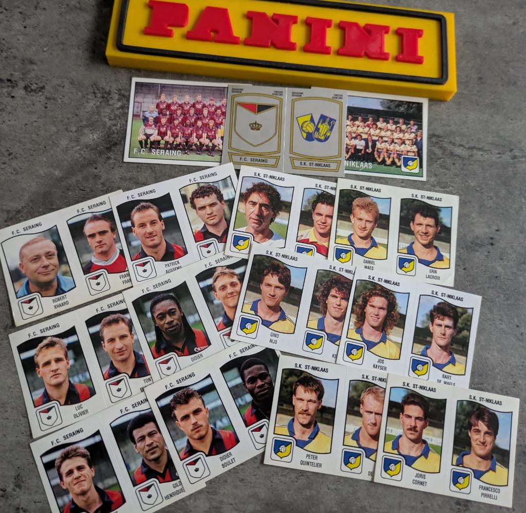 SÉRIE PANINI FOOTBALL 90/LOT DE 15 AUTOCOLLANTS 1990, Envoi, Neuf