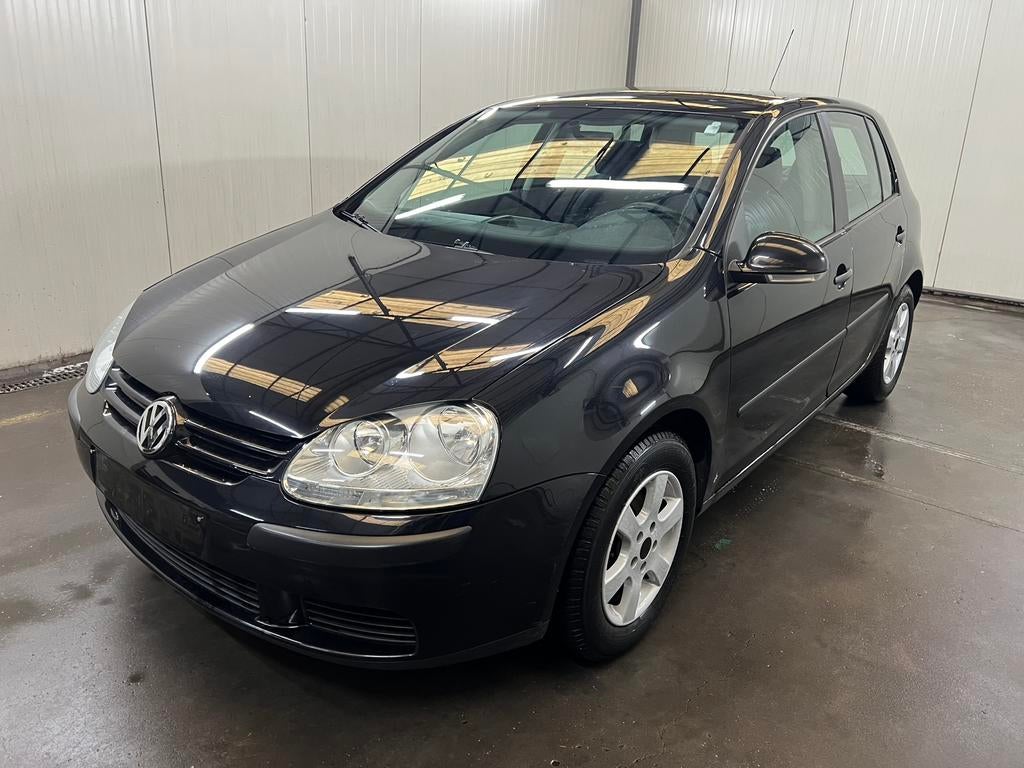VW Golf 1.4i 16V, Auto's, Bluetooth, 4 deurs, Zwart, Bedrijf