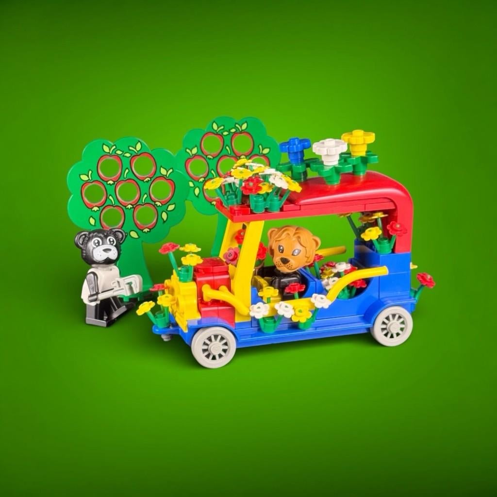 Lego Fabuland setje= Lionel Lions New Car, Ophalen of Verzenden, Zo goed als nieuw, Complete set, Lego