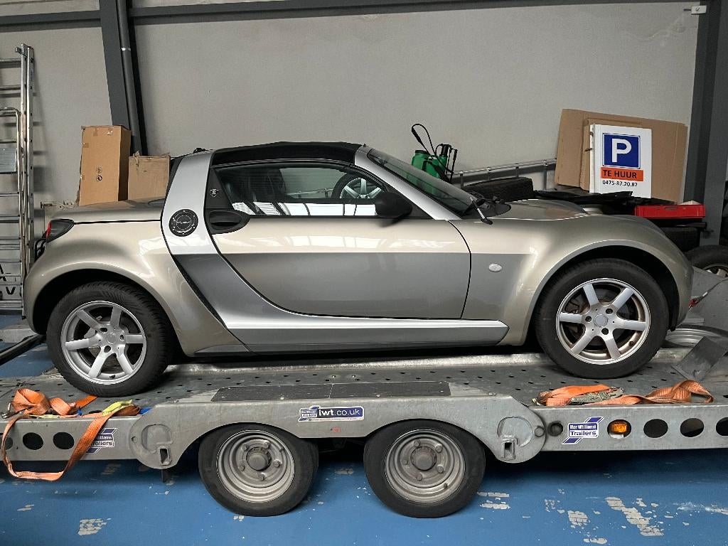Smart Roadster met maar 104.000 km !!!!, Euro 5, Achterwielaandrijving, Cabriolet, Roadster
