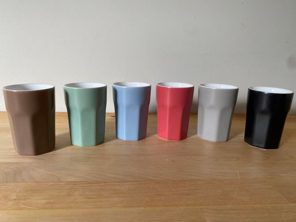 Espresso mok / tasjes ASA Selection 6 stuks, Huis en Inrichting, Keuken | Servies, Ophalen of Verzenden, Nieuw, Kop(pen) en/of Schotel(s)