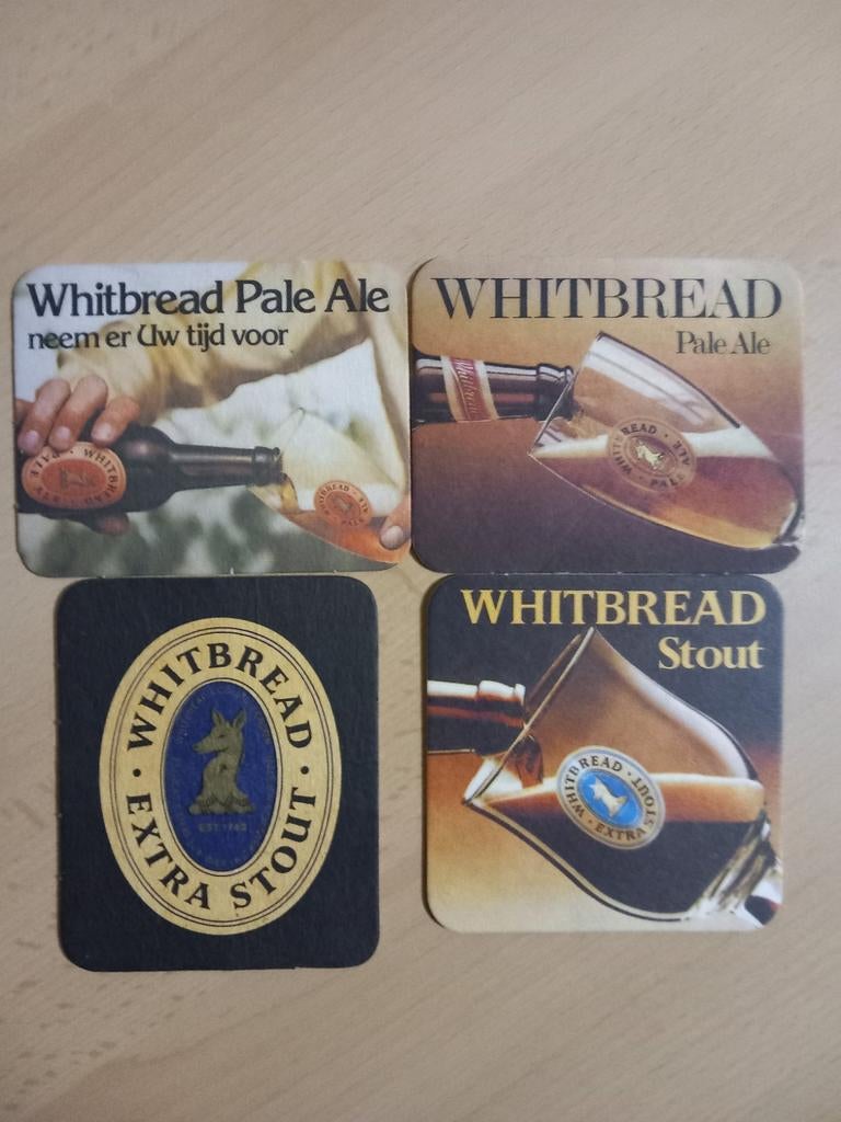 Sous-bocks Whitbread, Enlèvement ou Envoi, Comme neuf