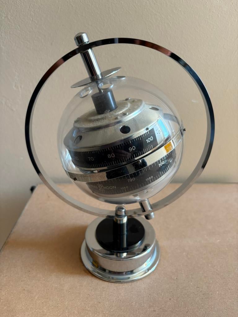 Space Age Sputnik weerstation Hygrometer 1969, Ophalen of Verzenden