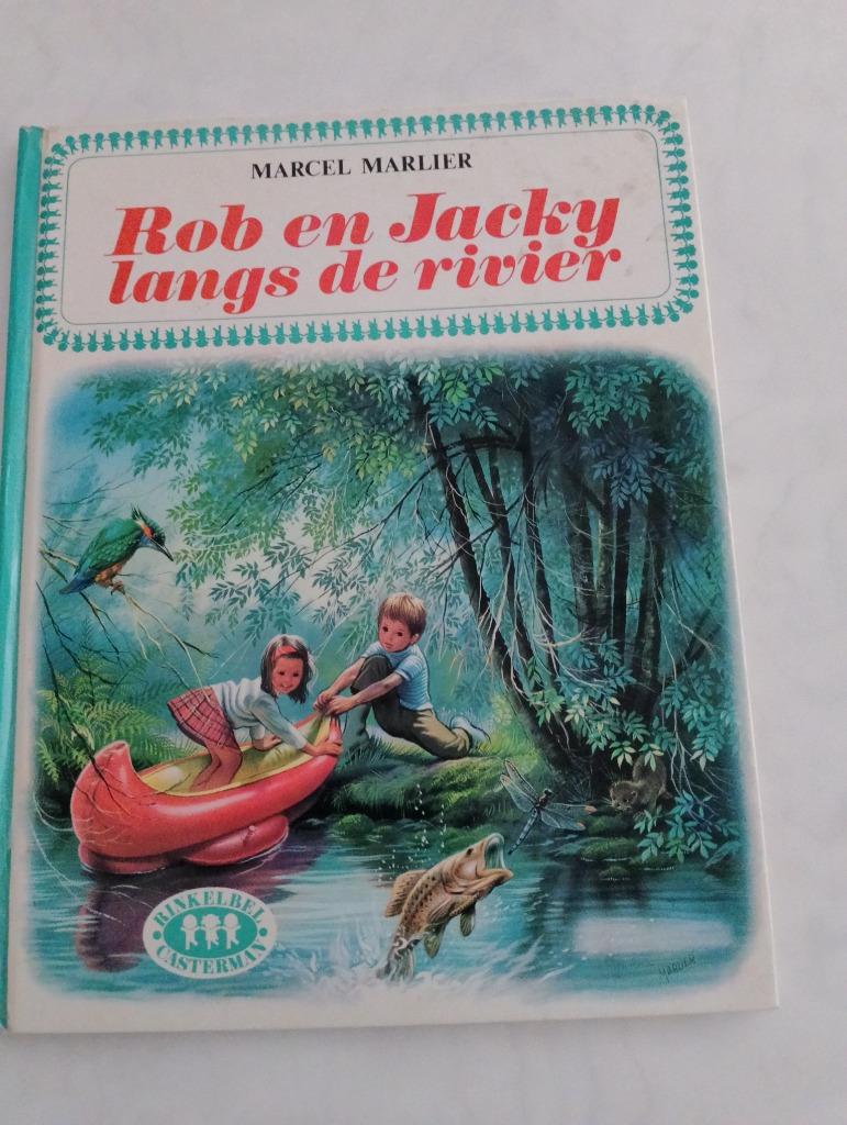 Marcel Marlier, Bob en Jacky langs de rivier, 1972, Fictie algemeen, Ophalen of Verzenden, Zo goed als nieuw, Marcel Marlier