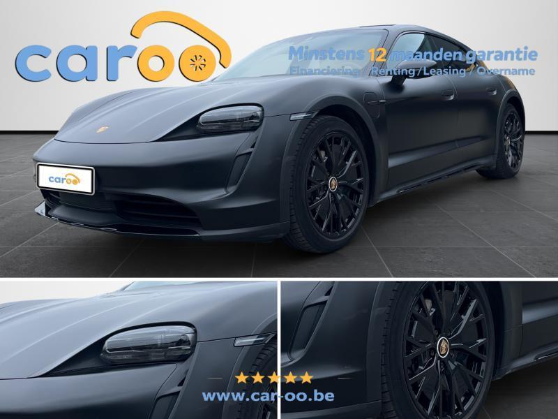 Porsche Taycan Cross Turismo 93.4 kWh Taycan 4 Cross Turismo, Automaat, 282 kW, Zwart, Parkeersensor