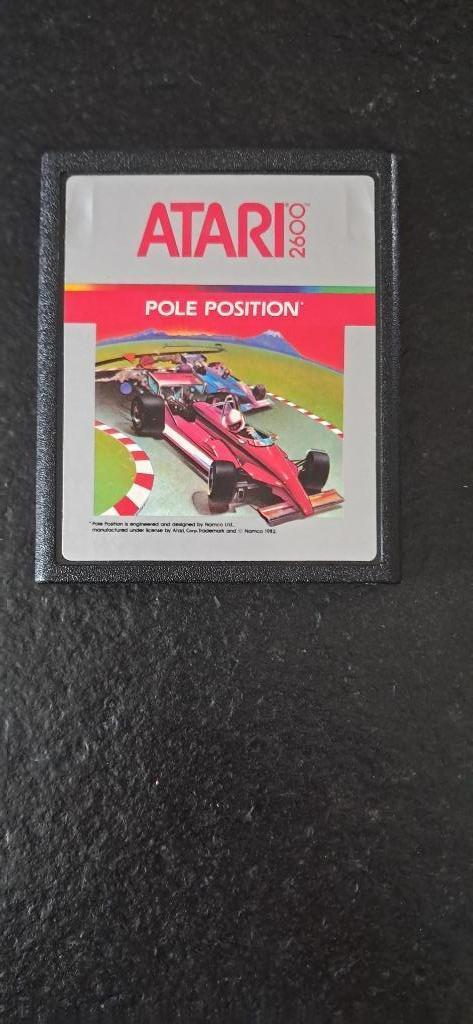 Atari 2600 Pole Position 1982, Games en Spelcomputers, Games | Atari, Ophalen of Verzenden, Atari 2600