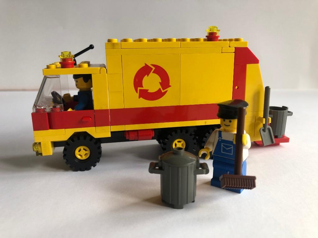 Lego Legoland 6693: Recycle truck (jaar 1987), Ophalen of Verzenden, Zo goed als nieuw, Complete set, Lego