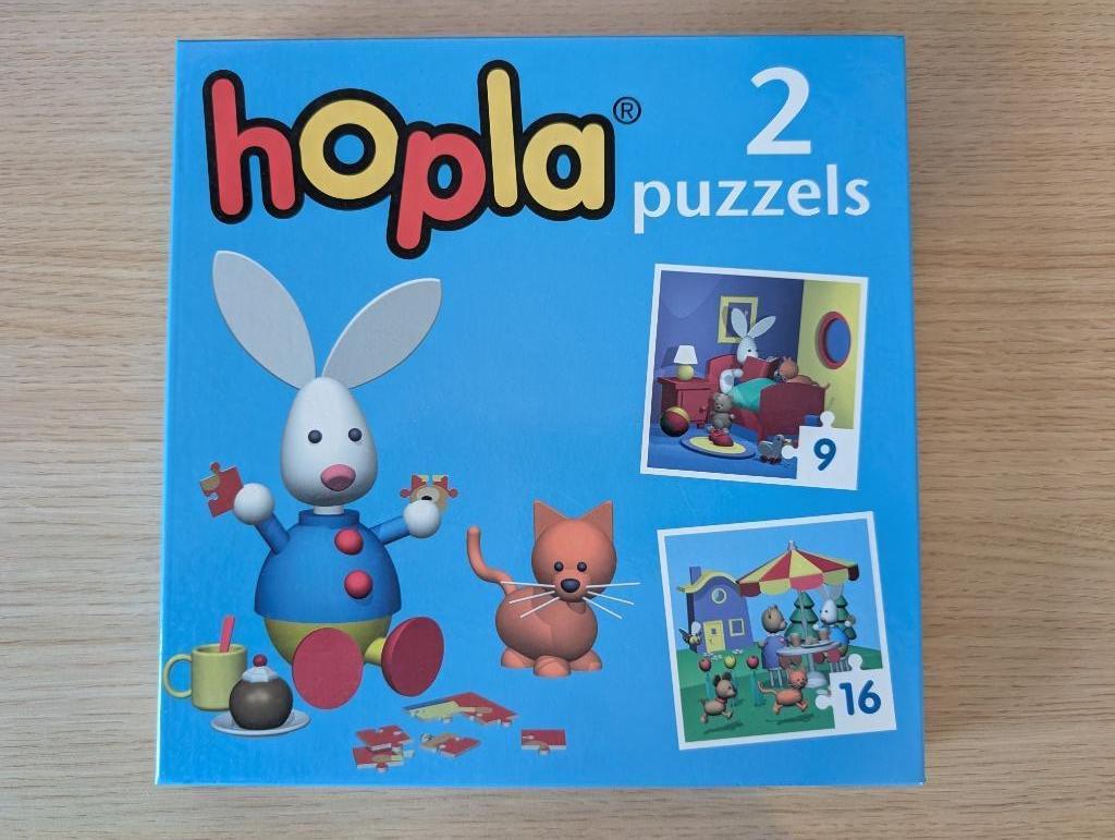 Hopla - 2 puzzels, Ophalen, Gebruikt, 2 tot 4 jaar