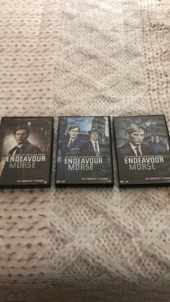 Endeavour - complete 1-2-3 seizoen - dvd, Cd's en Dvd's, Ophalen of Verzenden, Zo goed als nieuw