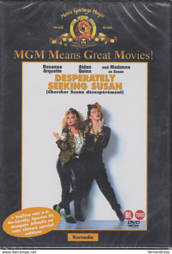 DESPERATELY SEEKING SUSAN        NEW / NIEUW   DVD - Autres, Ophalen of Verzenden, Nieuw in verpakking