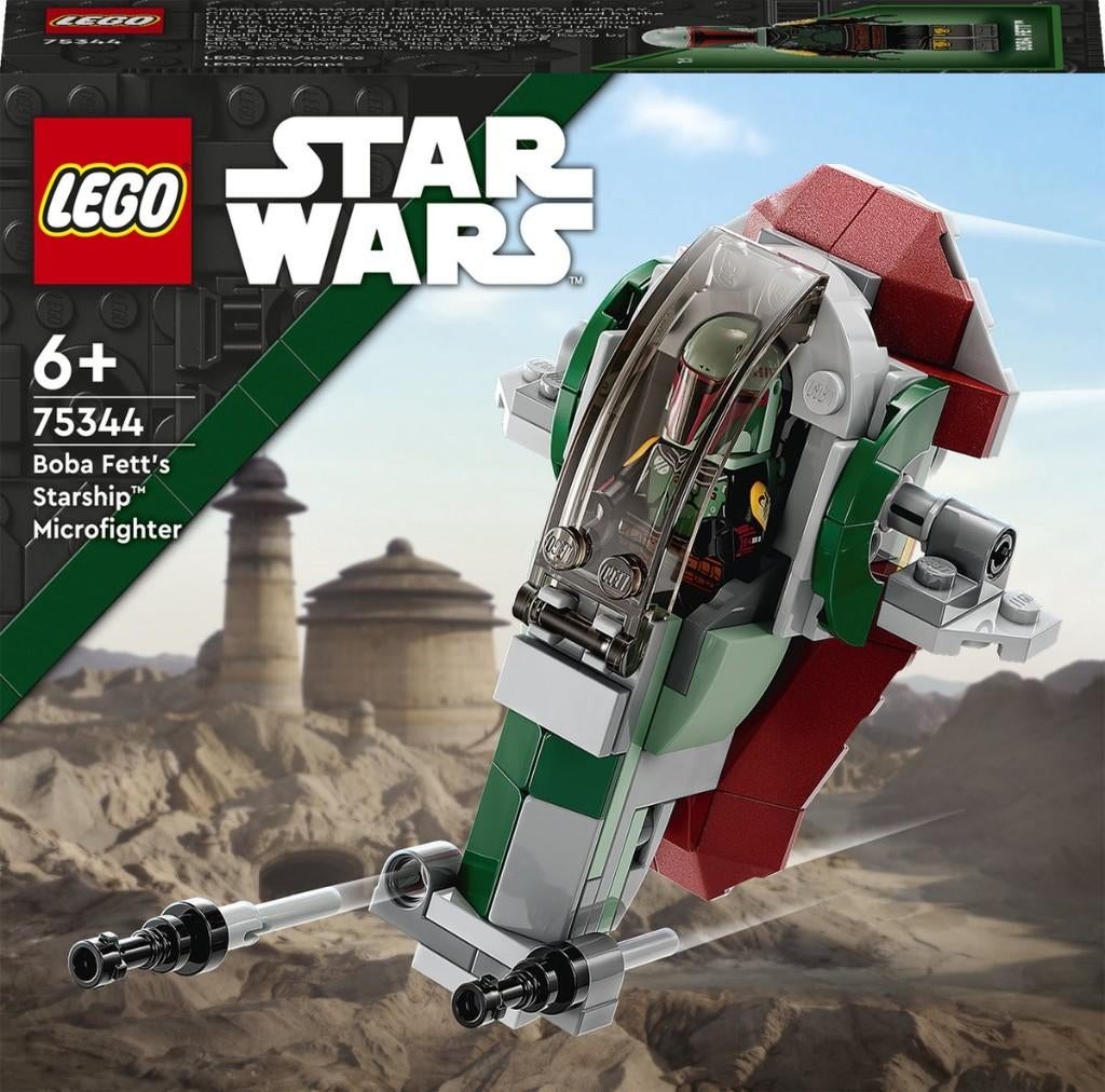 Lego 75344 Star Wars Boba Fett's Starship NIEUW, Enlèvement ou Envoi, Neuf, Ensemble complet, Lego