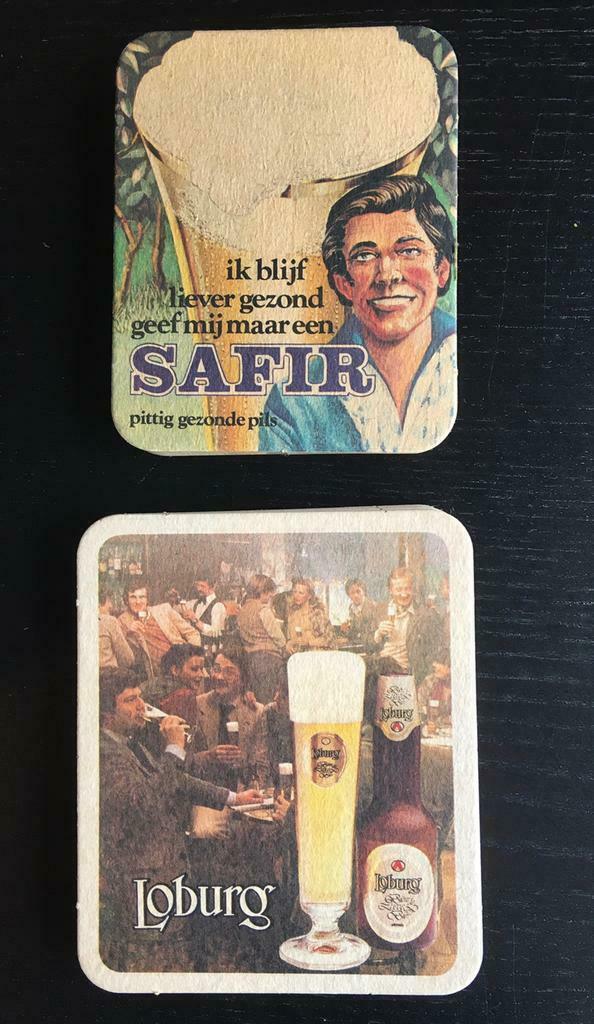 Bierviltjes SAFIR-LOBURG 2, Enlèvement ou Envoi, Comme neuf