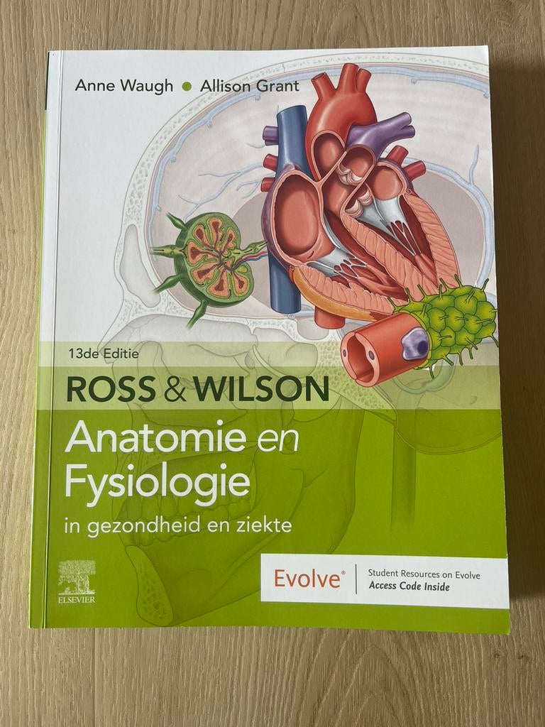 Anatomie en Fysiologie in gezondheid en ziekte, Boeken, Studieboeken en Cursussen, Ophalen, Zo goed als nieuw