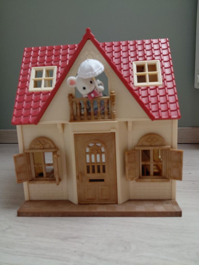 Sylvanian Family huis, Kinderen en Baby's, Ophalen of Verzenden, Zo goed als nieuw, Poppenhuis