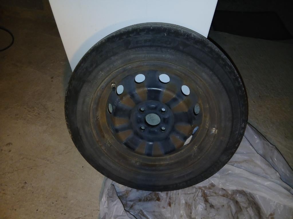 wielset met banden, Ophalen, Gebruikt, 175 mm, Banden en Velgen