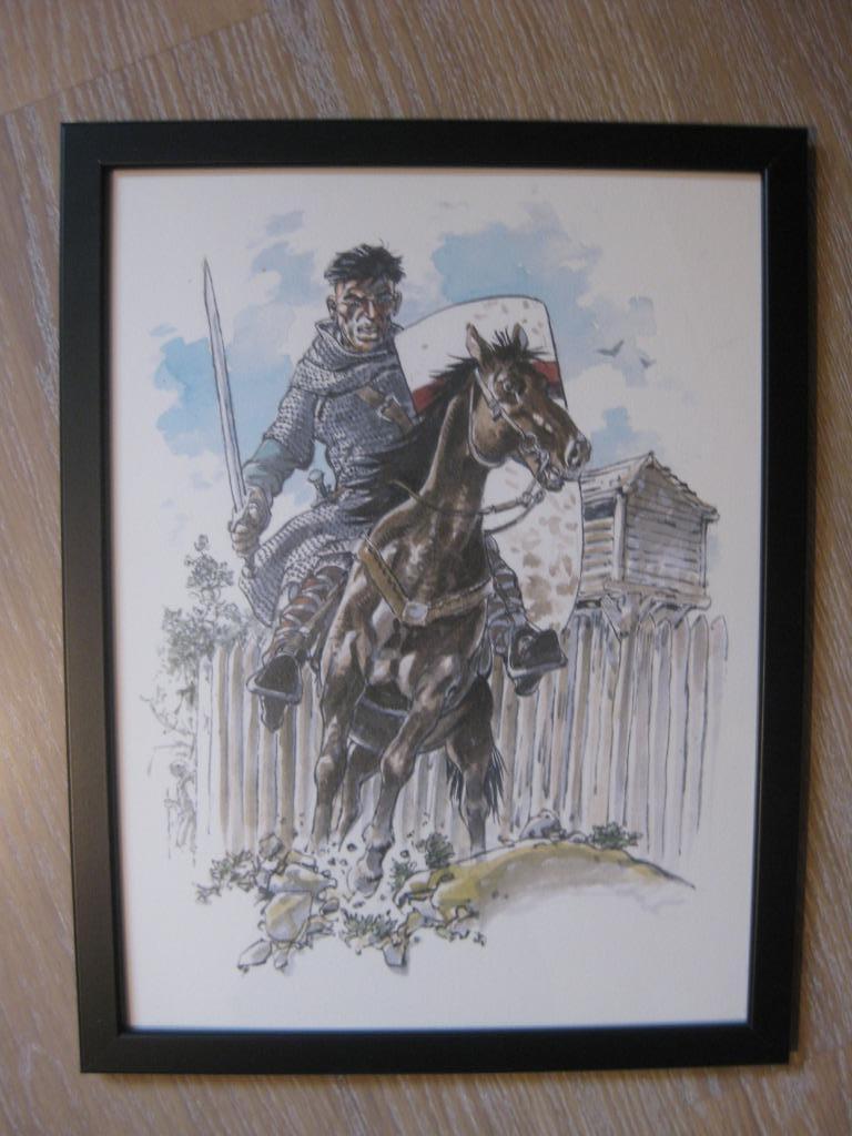 Les Tours de Bois-Maury Poster encadré Hermann, Neuf, Enlèvement ou Envoi, Une BD, Hermann
