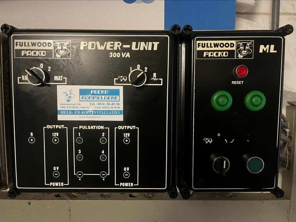 Machine à traire Packo Control (avec nouvelle bobine), Enlèvement