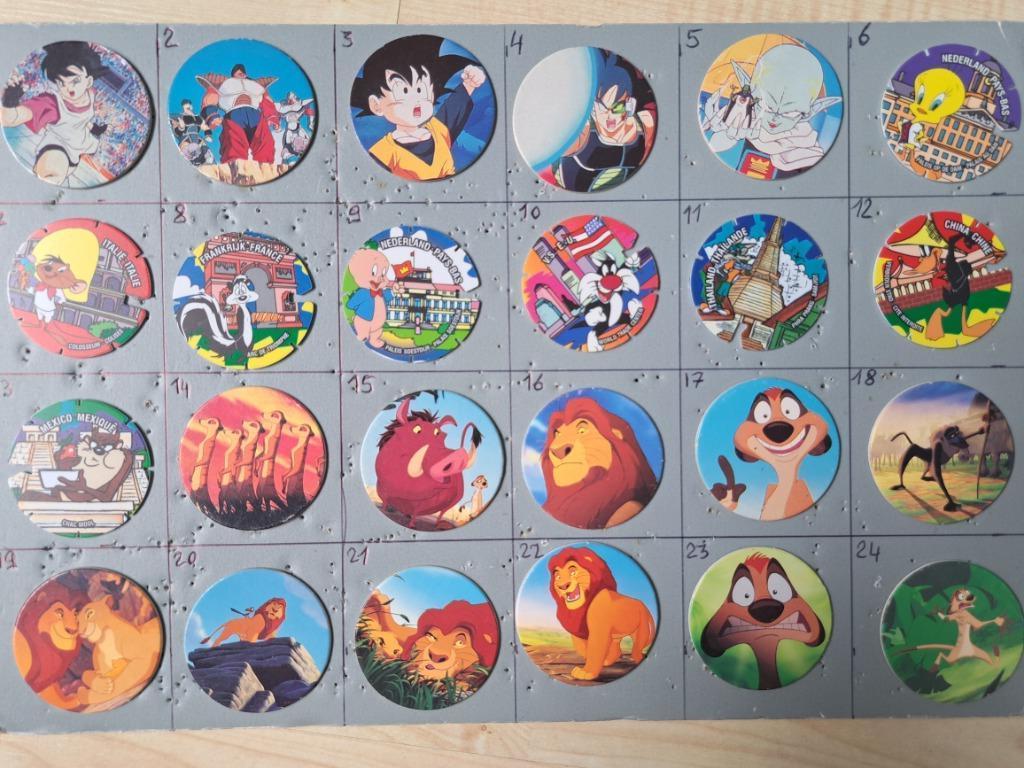 Flippo pog, flippos, skippies, petten, enz... bij de doos, Verzamelen, Flippo's, Ophalen