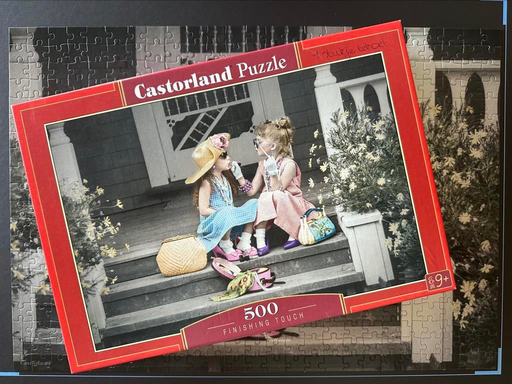 Castorland puzzel - 500 stukjes, Ophalen of Verzenden, 500 t/m 1500 stukjes, Gebruikt, Legpuzzel