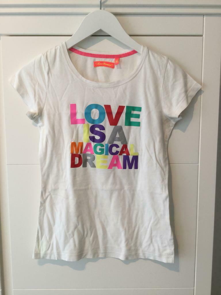 Love Therapy, leuk T-shirtje, maat small, Ophalen, Zo goed als nieuw