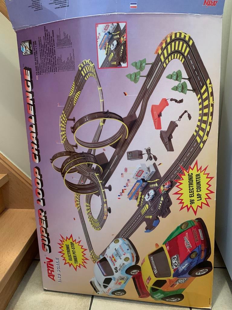 Artin Racebaan, Kinderen en Baby's, Speelgoed | Racebanen, Ophalen, Zo goed als nieuw, Racebaan