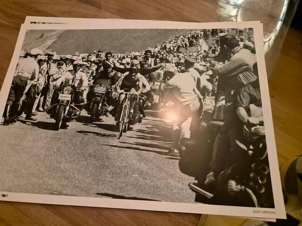 Foto eddy merckx, Envoi