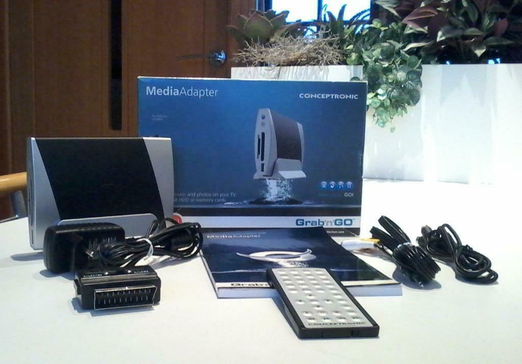 Media Adapter Grab’n’Go conceptronic, Ophalen of Verzenden, Zo goed als nieuw