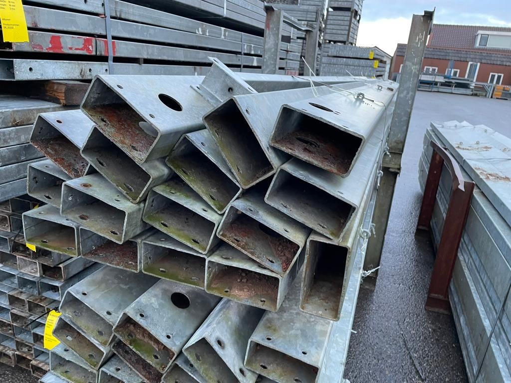 Kokerprofielen 120x60x2.5mm | Lengte: 3900 mm, Ophalen of Verzenden, Gebruikt, Metaal, Overige typen