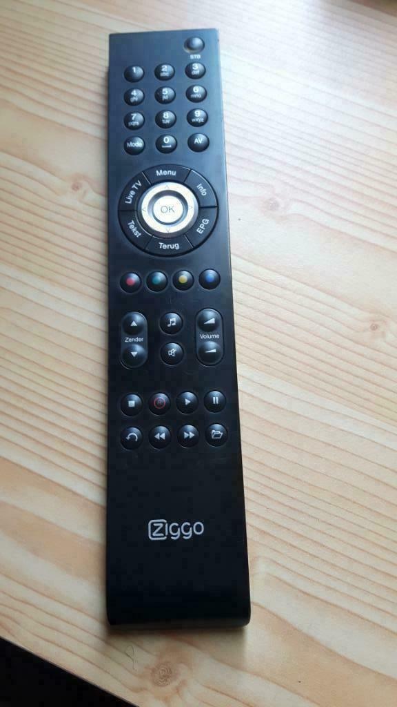 Afstandsbediening ziggo, Ophalen of Verzenden, Gebruikt, Origineel, Tv