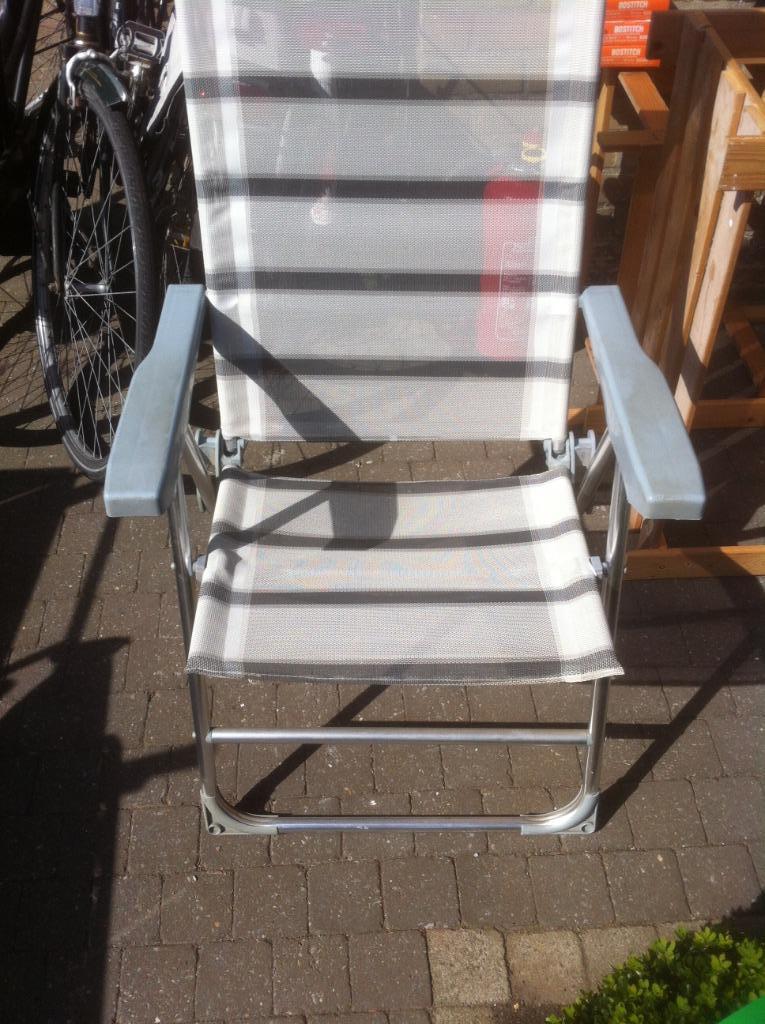 ligstoel -, Jardin & Terrasse, Chaises de jardin, Enlèvement, Utilisé, Synthétique, Ajustable
