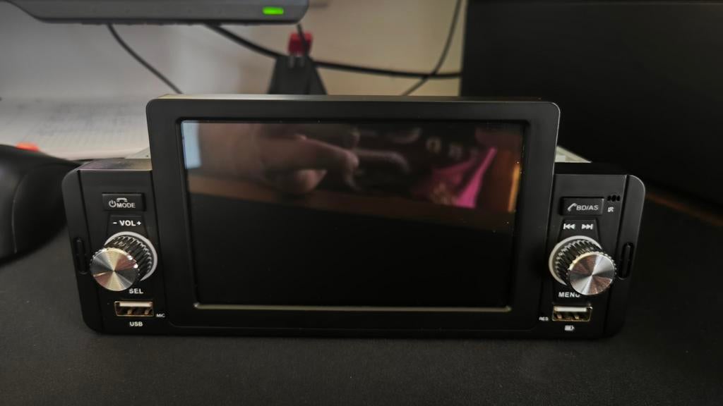 Hikity SWM160C - Autoradio 1 DIN - Android/Carplay (USB) 5'', Auto diversen, Autoradio's, Nieuw, Ophalen of Verzenden