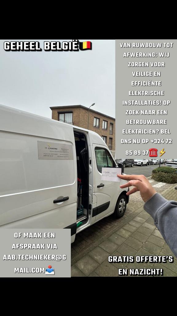 Ervaren elektricien beschikbaar/individueel en professioneel, 24-uursservice