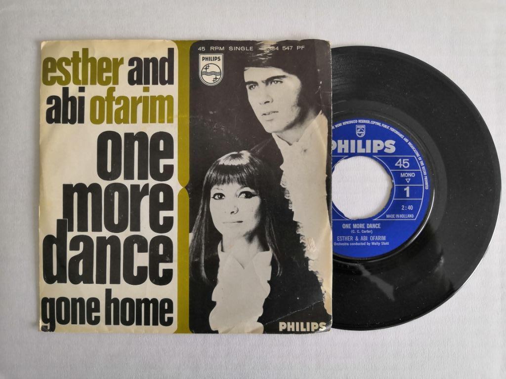 ESTHER & ABI OFARIM - One more dance (45t), Ophalen of Verzenden, Zo goed als nieuw, Pop