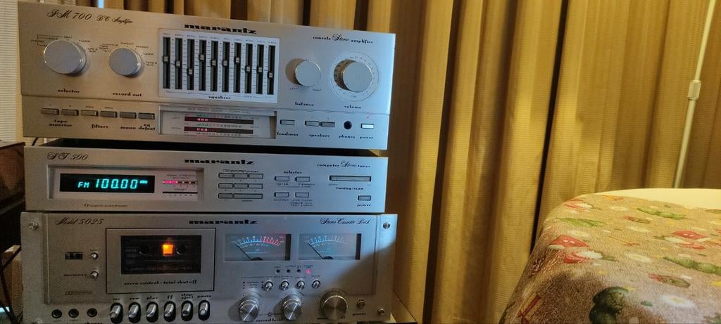 MARANTZ CHAÎNE HI-FI VINTAGE TIP TOP, TV, Hi-fi & Vidéo, Enlèvement ou Envoi, Comme neuf