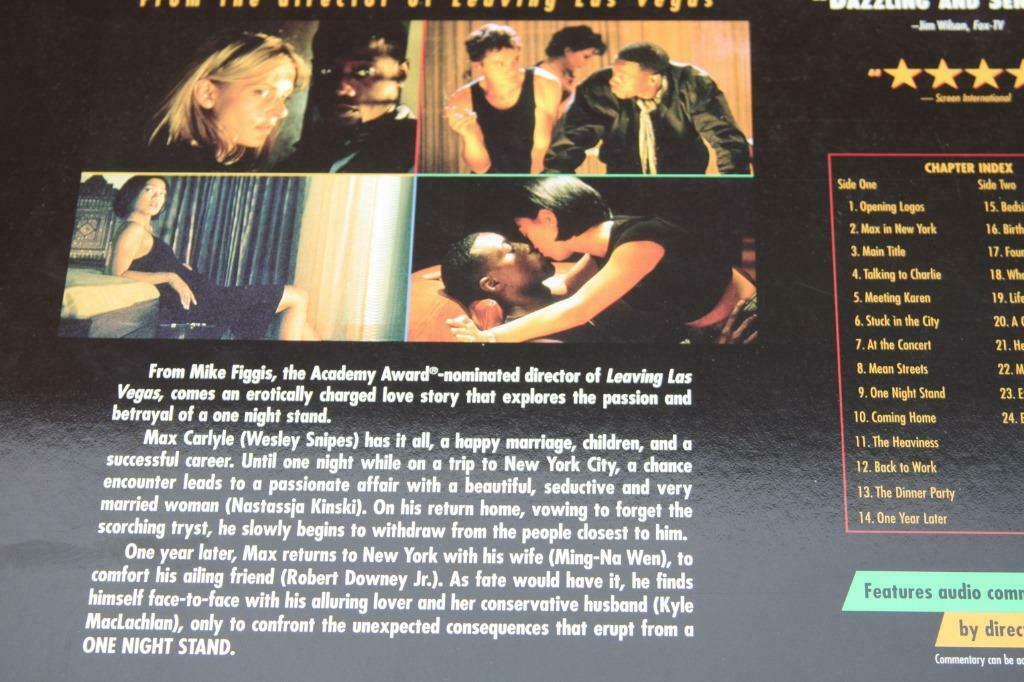 Laser Disc film " One night stand " 1 disc edition, Collections, Enlèvement ou Envoi, Comme neuf, Film, Autres types
