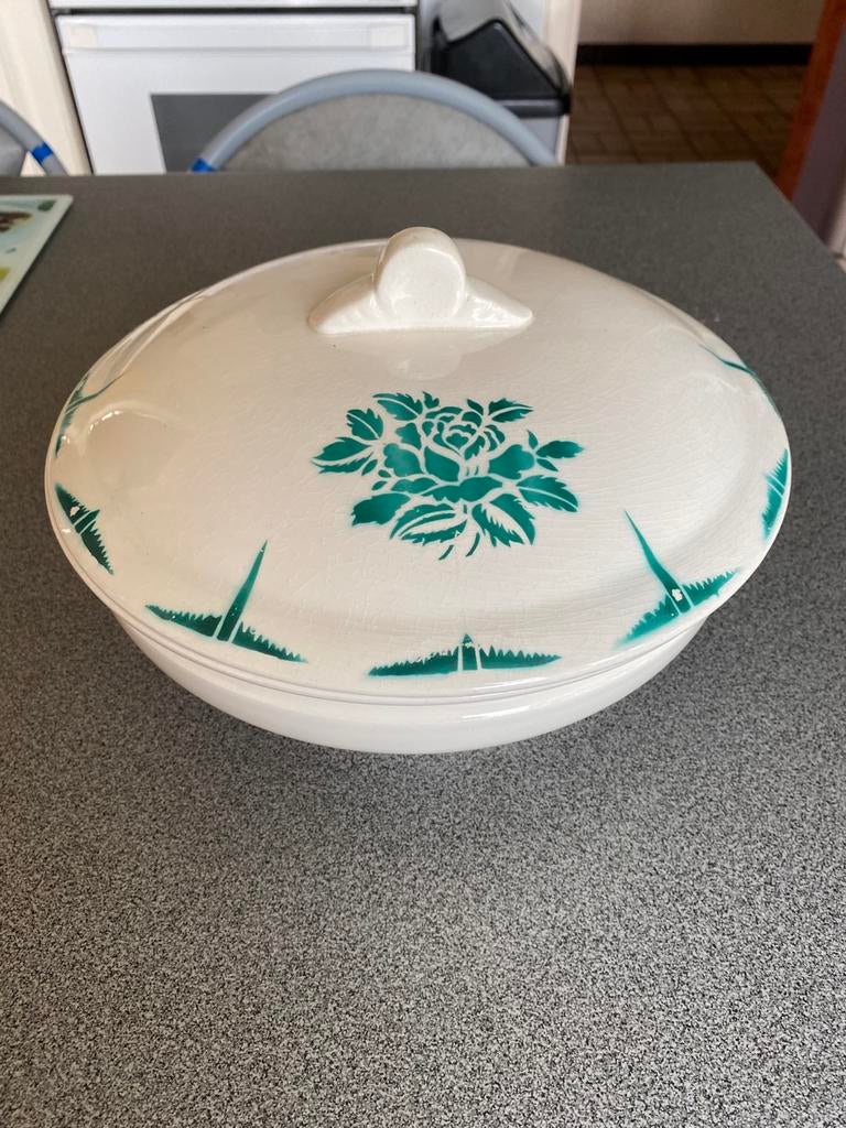 Boch La Louvière soeppan (heel oud), Ophalen